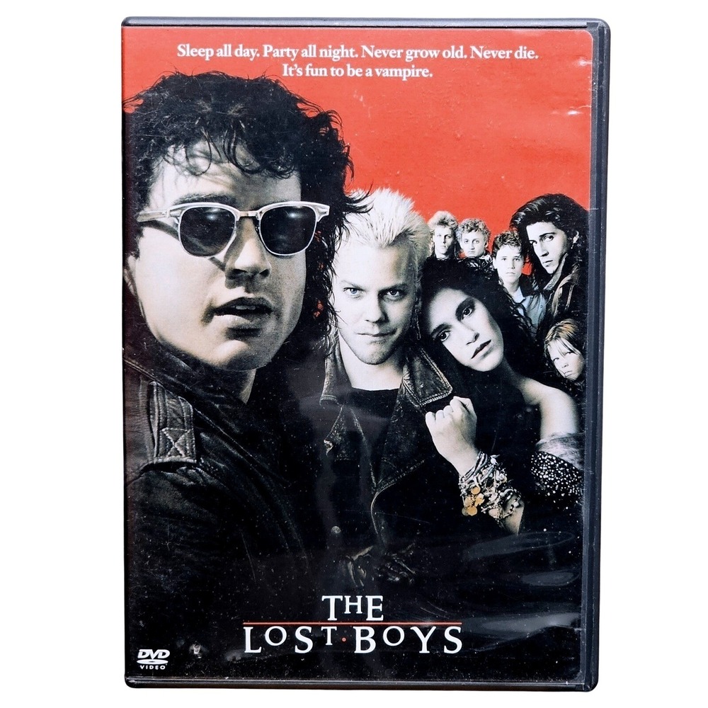 The Lost Boys Warner Bros. Horror Comedy DVD Black Case 085391184928